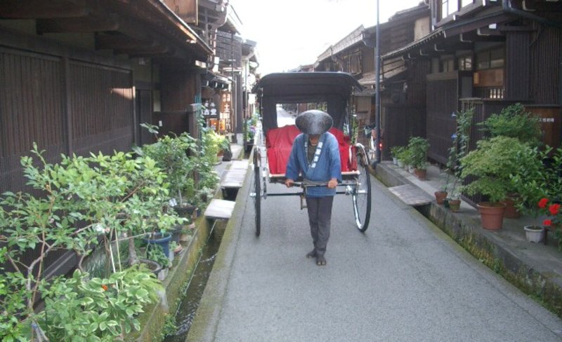 Takayama City, Rickshaw Ride, & Funasaka Sake Brewery Half Day Tour
