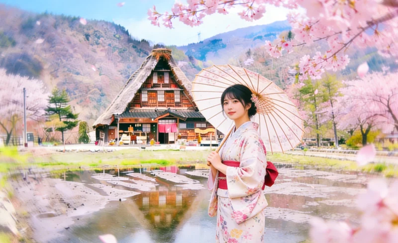 [Nagoya Fairy Tale World Shirakawa-go] Hida Takayama & Old Town Stroll & Shirakawa-go Gassho Village Day Trip (From Nagoya)