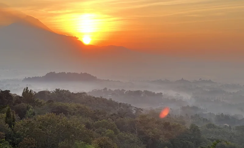 Borobudur Sunrise (Hill/Temple with Climb) & Merapi Jeep Tour