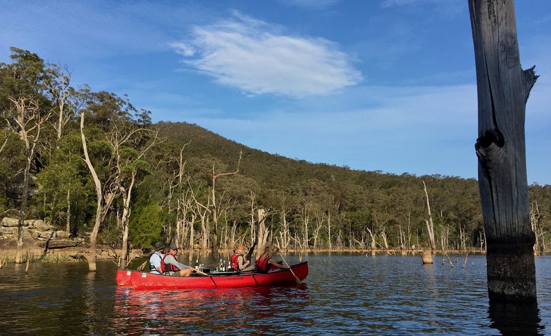 Kangaroo Valley Canoes, Cool Climate Wines and Canapés Tour