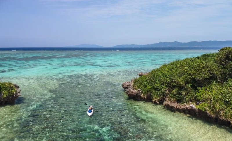 Kayaking, Snorkeling, & Blue Cave Exploration Experience in Okinawa