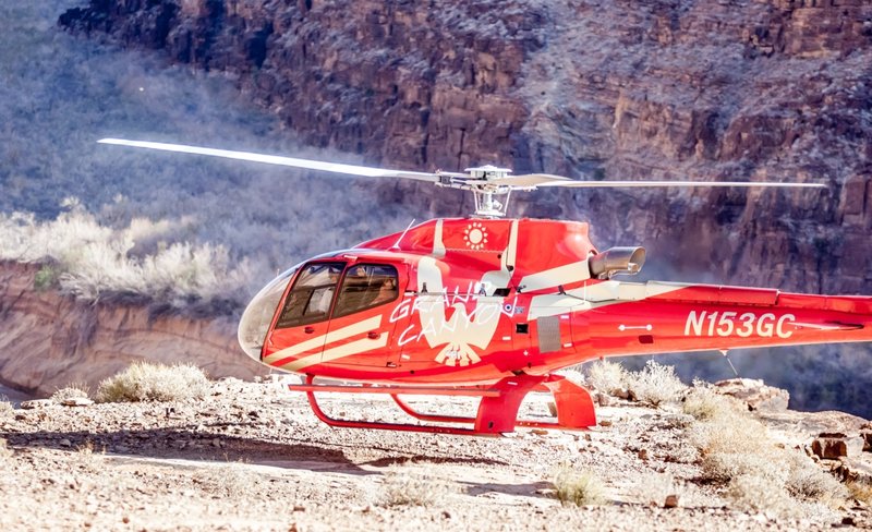 King of Canyons Helicopter Tour of Grand Canyon West Rim (with Landing) from Las Vegas