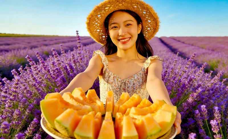 Farm Tomita & Shikisai-no-Oka & Biei Blue Pond 1-Day Tour (Optional: Countryside Cuisine with All-You-Can-Eat Melon) Departing from Sapporo, Hokkaido