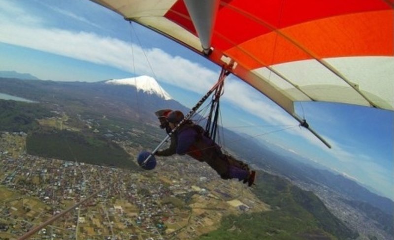 Tandem Hang Gliding Experience in Yamanashi