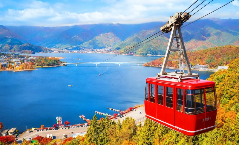 Panoramic Mt. Fuji Tour - Kachikachi Ropeway, Matcha Experience, Oshino Hakkai and Oishi Park Day Trip (Departure from Tokyo/Shinjuku)