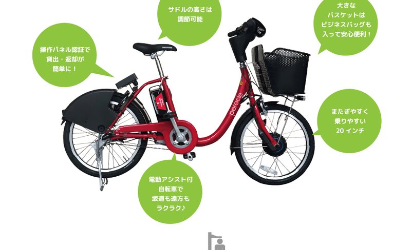 Porocle Sapporo Electric Bike Rental 1-Day Pass