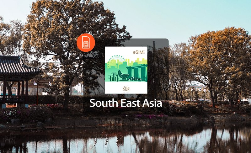 4G eSIM for South East Asia (QR Code delivery via email)