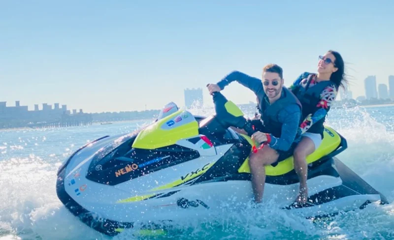 Jet Ski Experience in Burj Al Arab with Media and Snacks