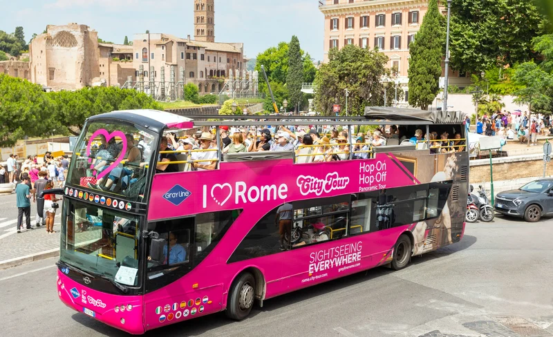 Rome Hop-On Hop-Off Bus by Gray Line Rome