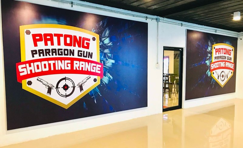 Patong Paragon Gun Shooting Range in Phuket