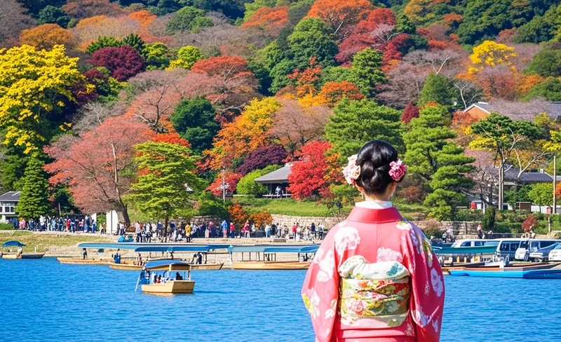 Kyoto Nara Arashiyama Day Trip | Nara Park Deer Feeding & Fushimi Inari Shrine's Thousand Torii Gates & Arashiyama Scenic Railway & Bamboo Forest Path | Kyoto or Osaka Drop-off