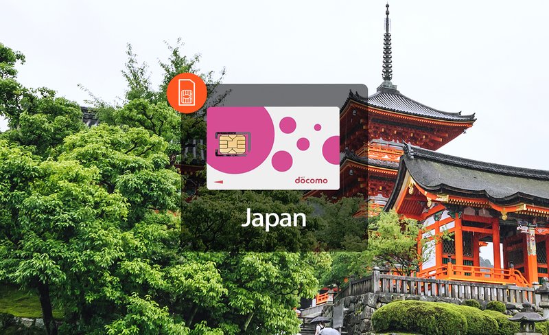 4G SIM Card (JP Pick Up) for Japan