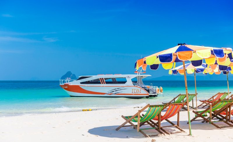 Luxury Maya Bay & Khai Island Speed Catamaran Cruise from Phuket