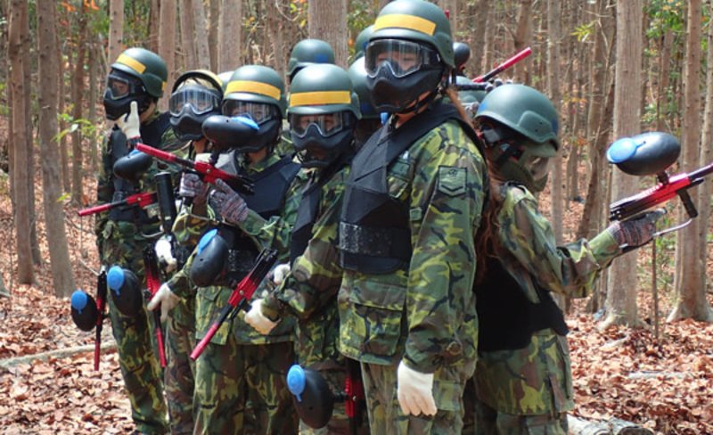 Paintball Battle in Tainan Guanmiao