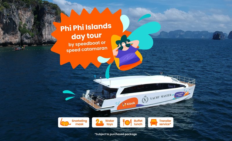 Phi Phi Islands Premium Speed Catamaran Day Tour from Phuket