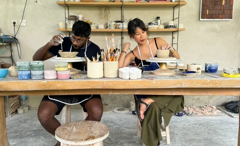 Pottery Workshop Ceramic Class at Tana Ampo Pottery Studio Ubud