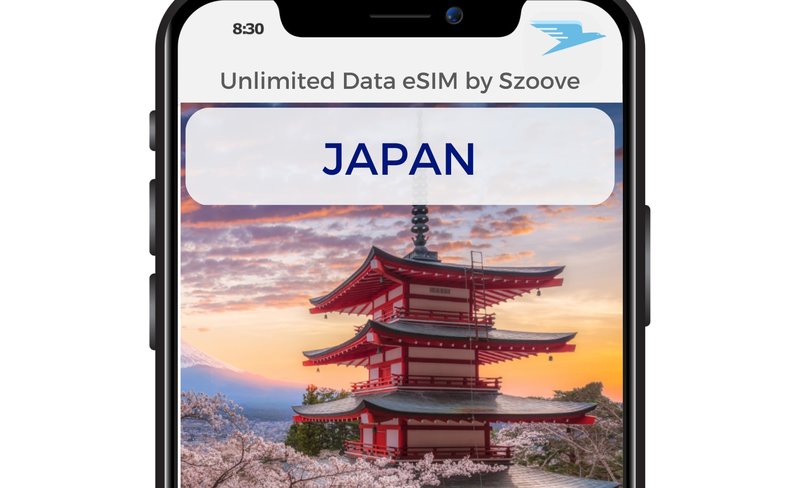 Japan 1 GB Daily Unlimited FUP/7 GB/10 GB/15 GB eSIM