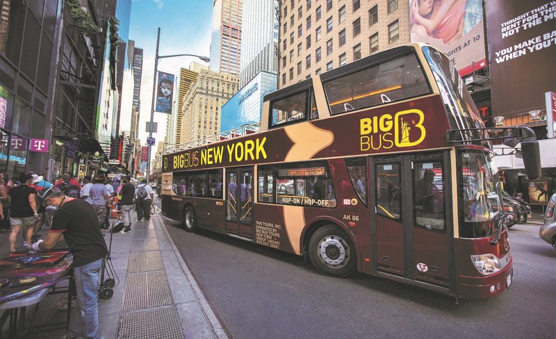 New York Big Bus Hop-On Hop-Off Tours (Open-Top)