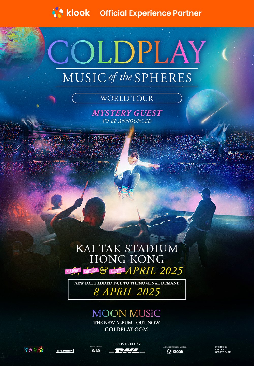 Coldplay : Music Of The Spheres World Tour