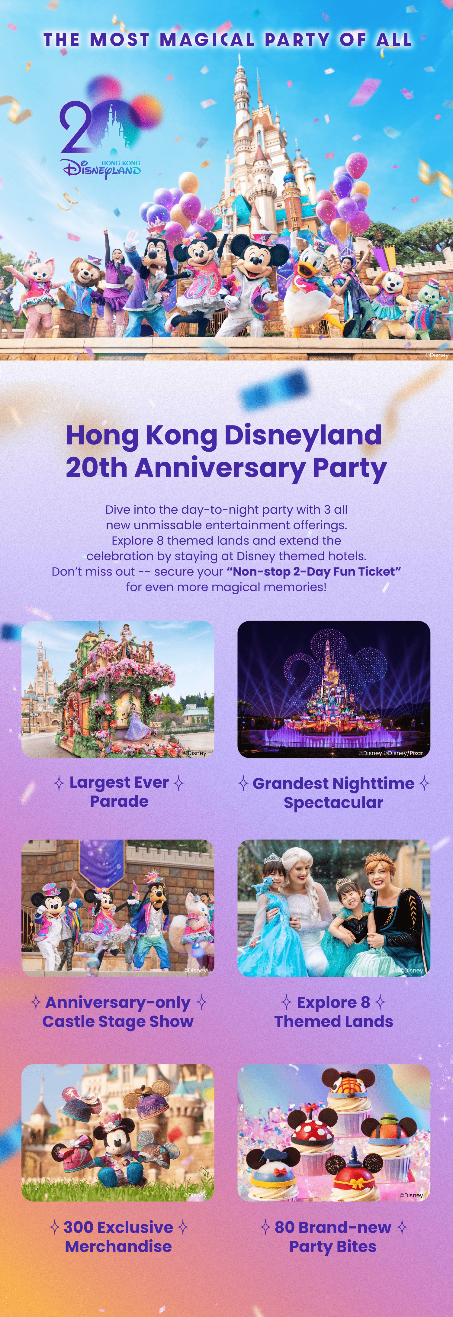 Hong Kong Disneyland 20th Anniversary