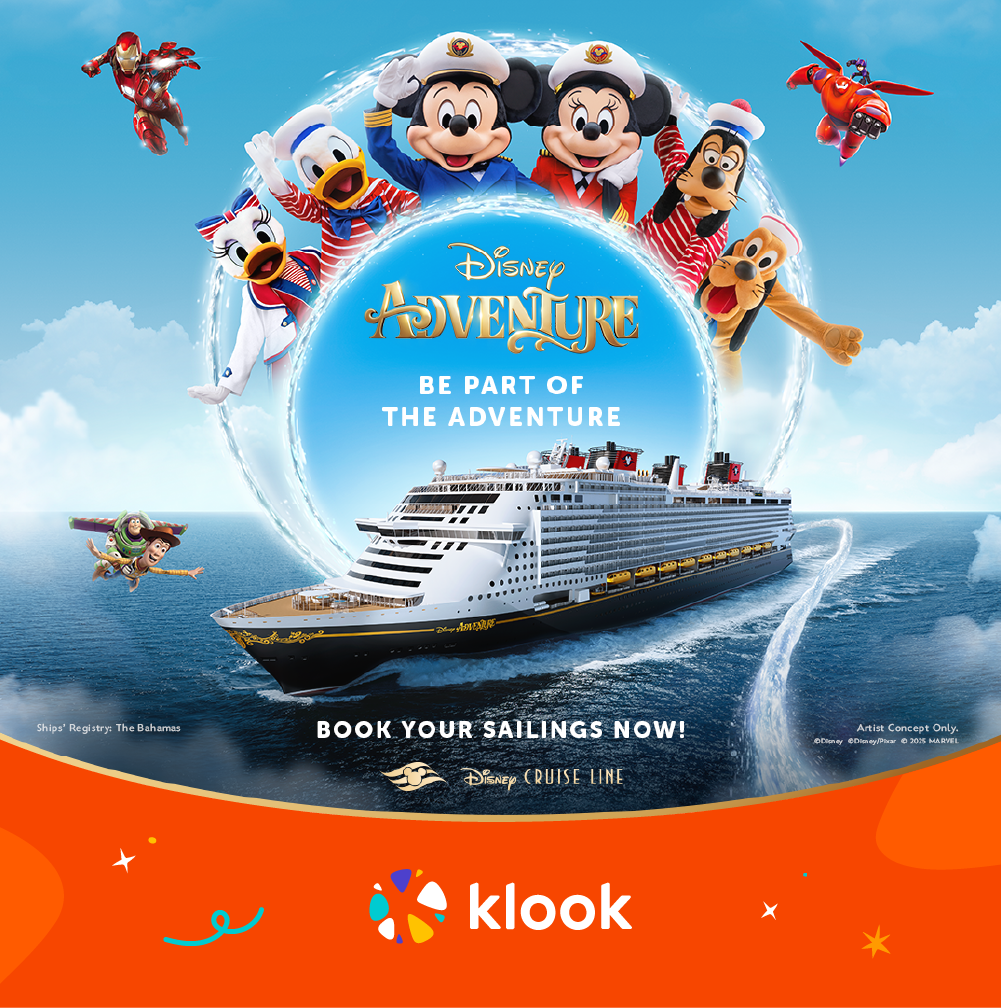 Disney Adventure by Disney Cruise Line in Singapore
