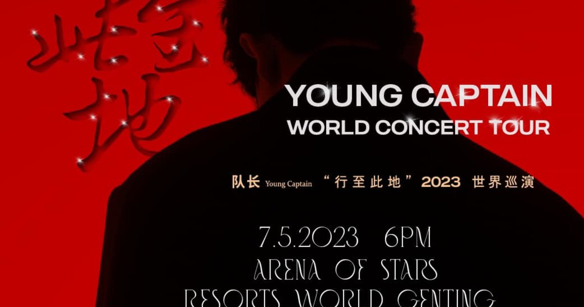 Mini Concert Captain Young Captain World Concert Tour in Singapore 2023