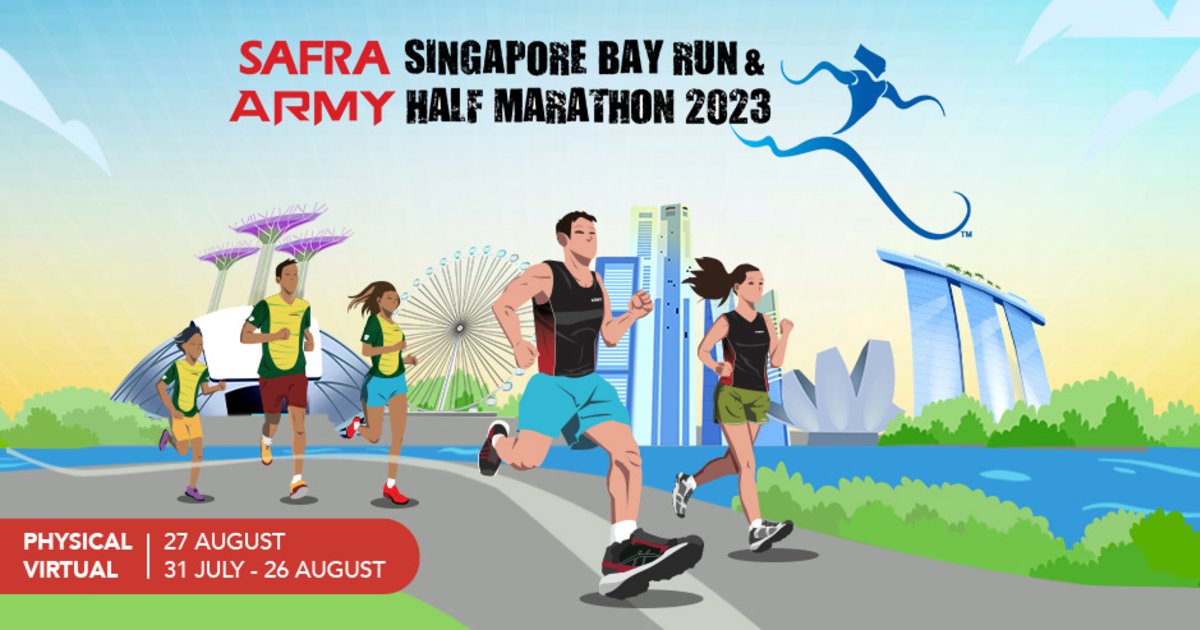 SAFRA Singapore Bay Run & Army Half Marathon 2023