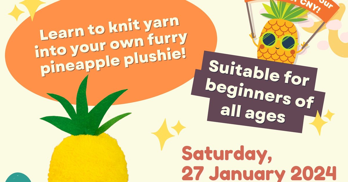 Pineapple Plush-Making Workshop