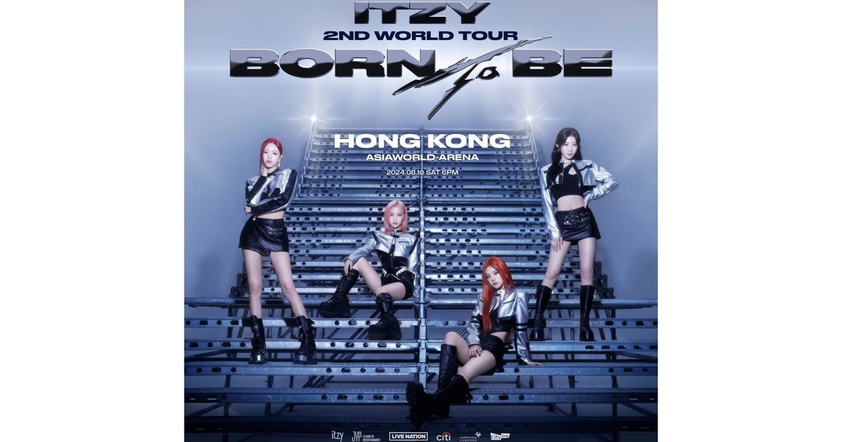 ITZY 2ND WORLD TOUR<BORN TO BE> IN HONG KONG 2024 | Concert