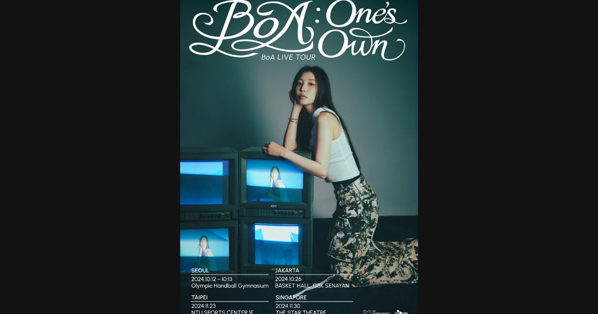 BoA寶兒演唱會2024首爾站|BoA LIVE TOUR – BoA : One’s Own in Seoul