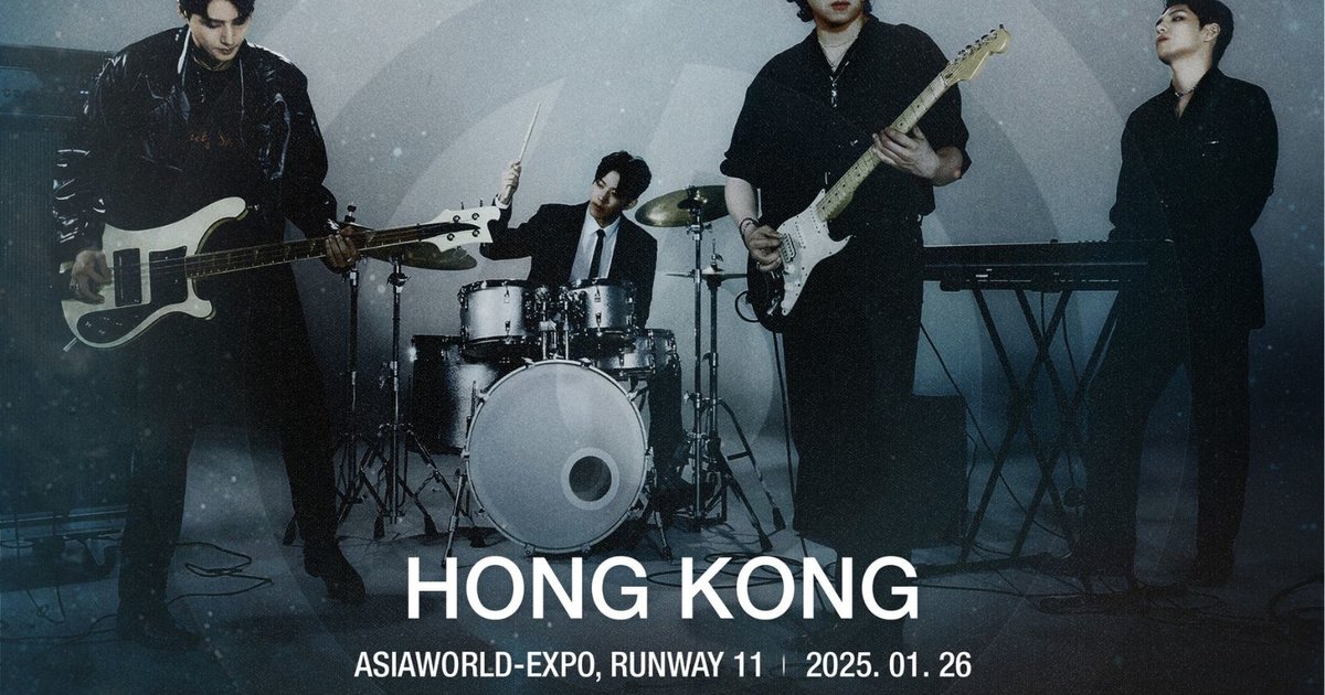 DAY6 Concert 2025 Hong Kong (Show Added)｜DAY6 3RD WORLD TOUR