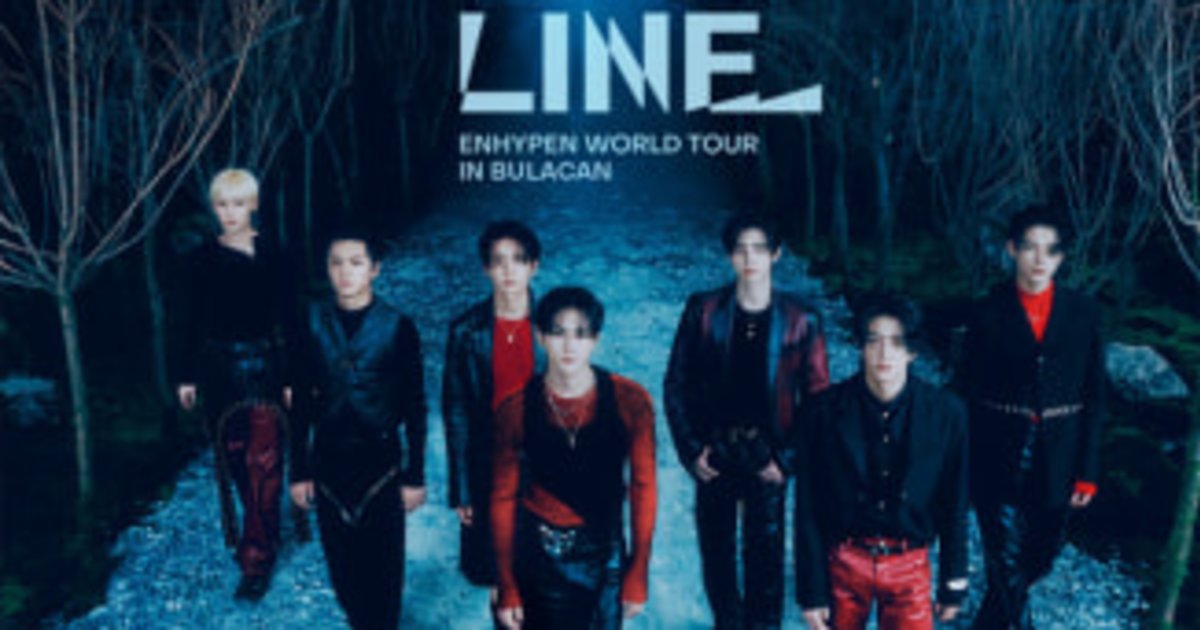 ENHYPEN菲律賓演唱會2025｜ENHYPEN WORLD TOUR 'WALK THE LINE' BULACAN