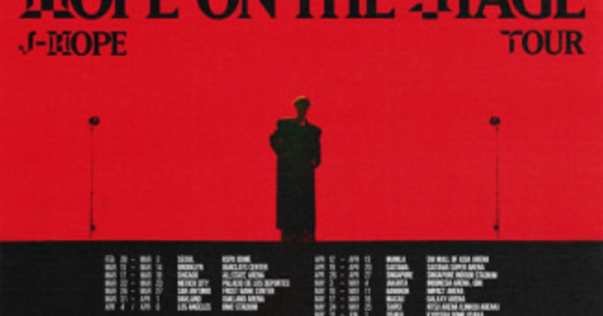 K-POP・アジア HOPE ON THE STAGE JAPAN j-hope Tour 'HOPE ON THE STAGE' in JAPAN (2Blu-ray) : J-HOPE (BTS
