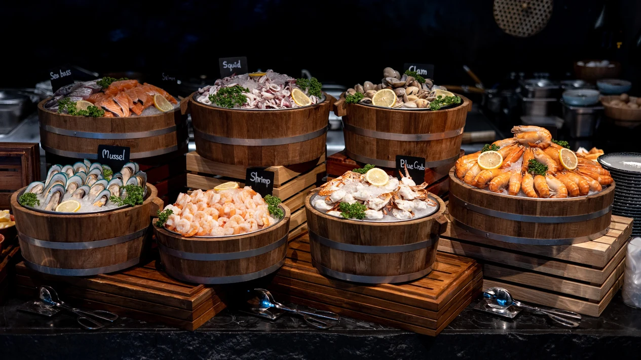 曼谷金普頓玫蘭酒店Stock.Room自助晚餐