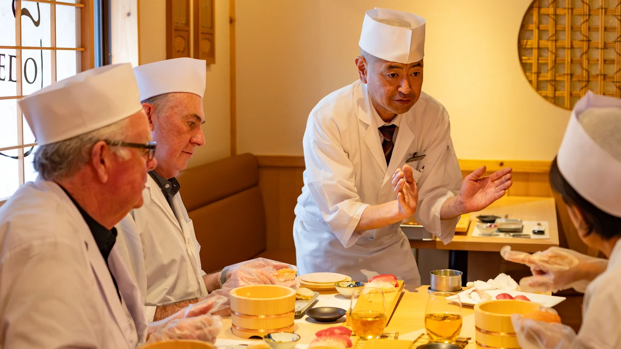東京專業壽司廚師2小時體驗