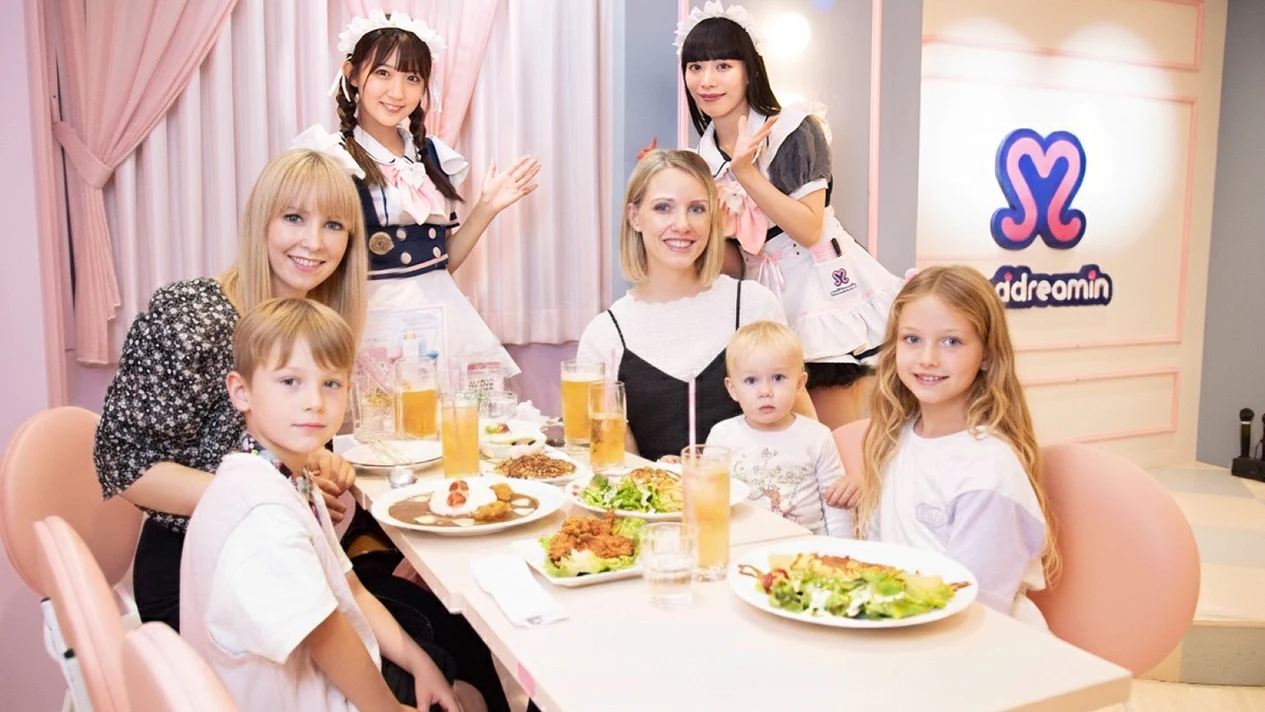 Maidreamin Maid Cafe Experience (2 branches in Osaka)
