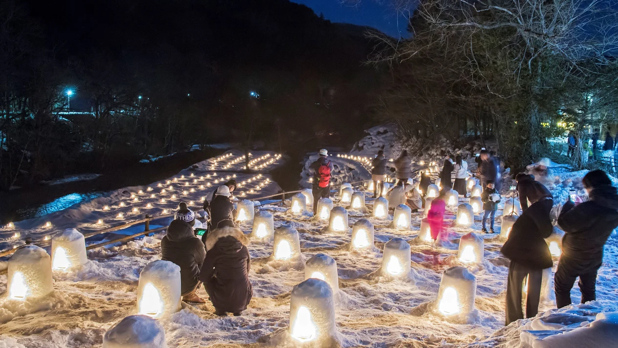 從東京出發，2天1夜雪洞祭與中禪寺湖之旅