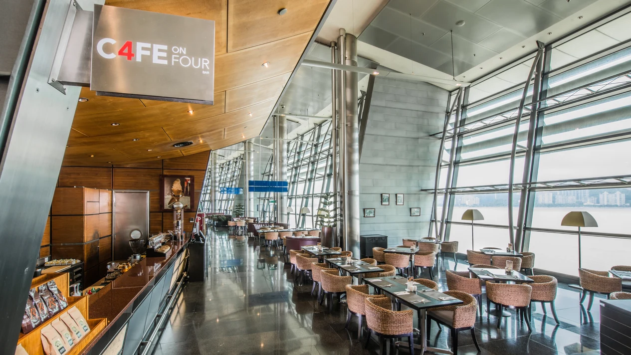Macau Tower-Café on 4