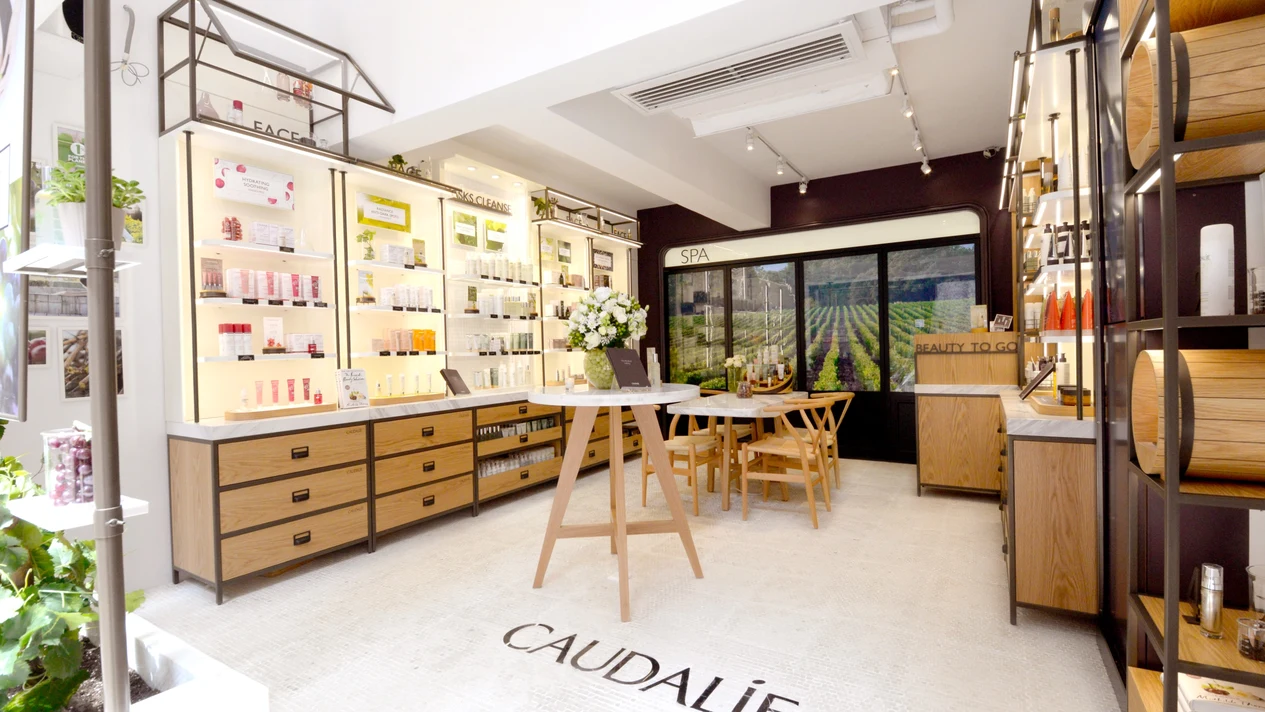 Caudalie - Beauty care service experience｜Anti-aging facial care｜Brightening facial care｜Moisturizing and soothing facial care｜Central｜Shatin