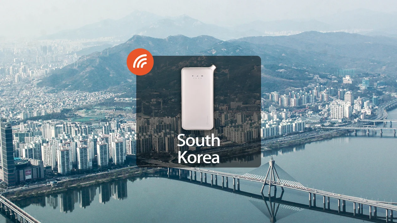 [Unlimited Data] Korean 4G/5G WiFi sharer is provided by WiFiBB (pick up at Hong Kong Airport)