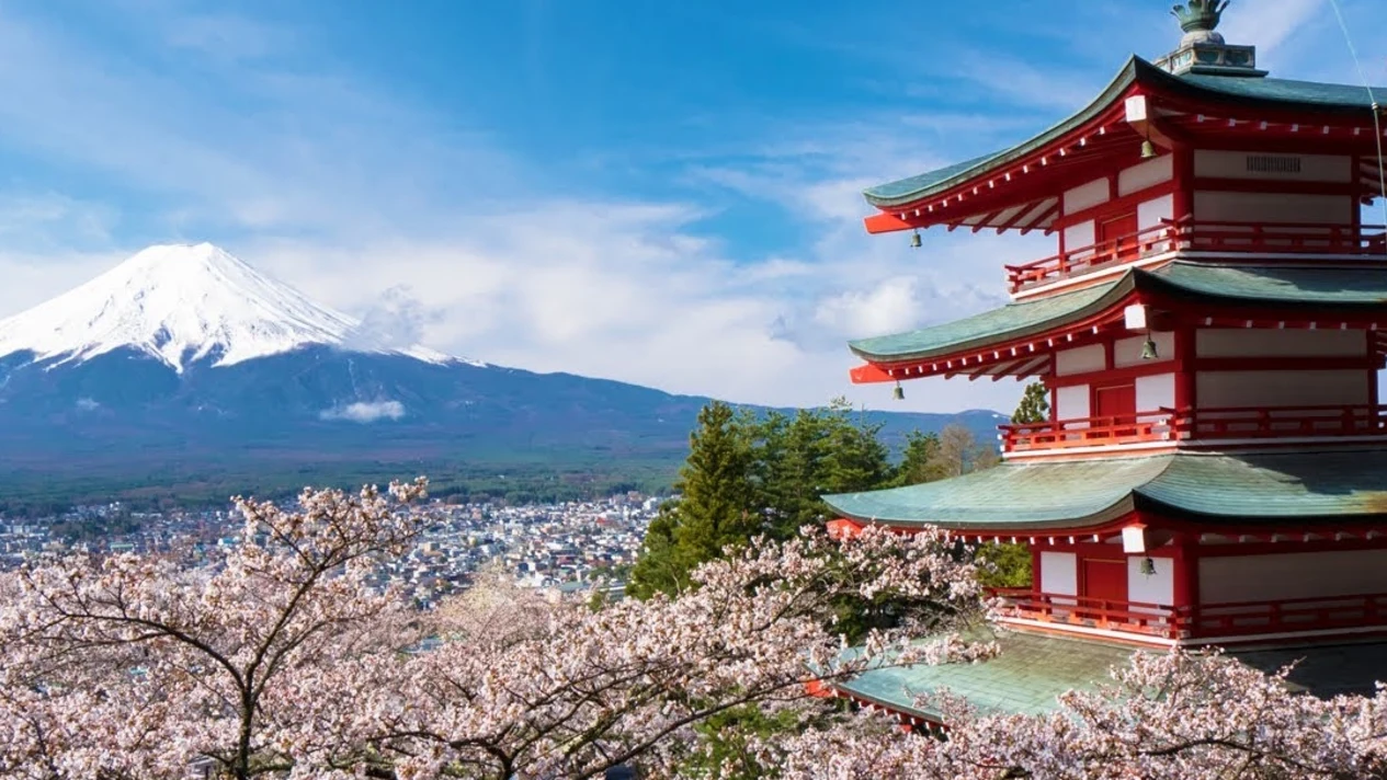 新倉山淺間公園＆忍野八海＆御殿場奧特萊斯 一日遊（東京出發）