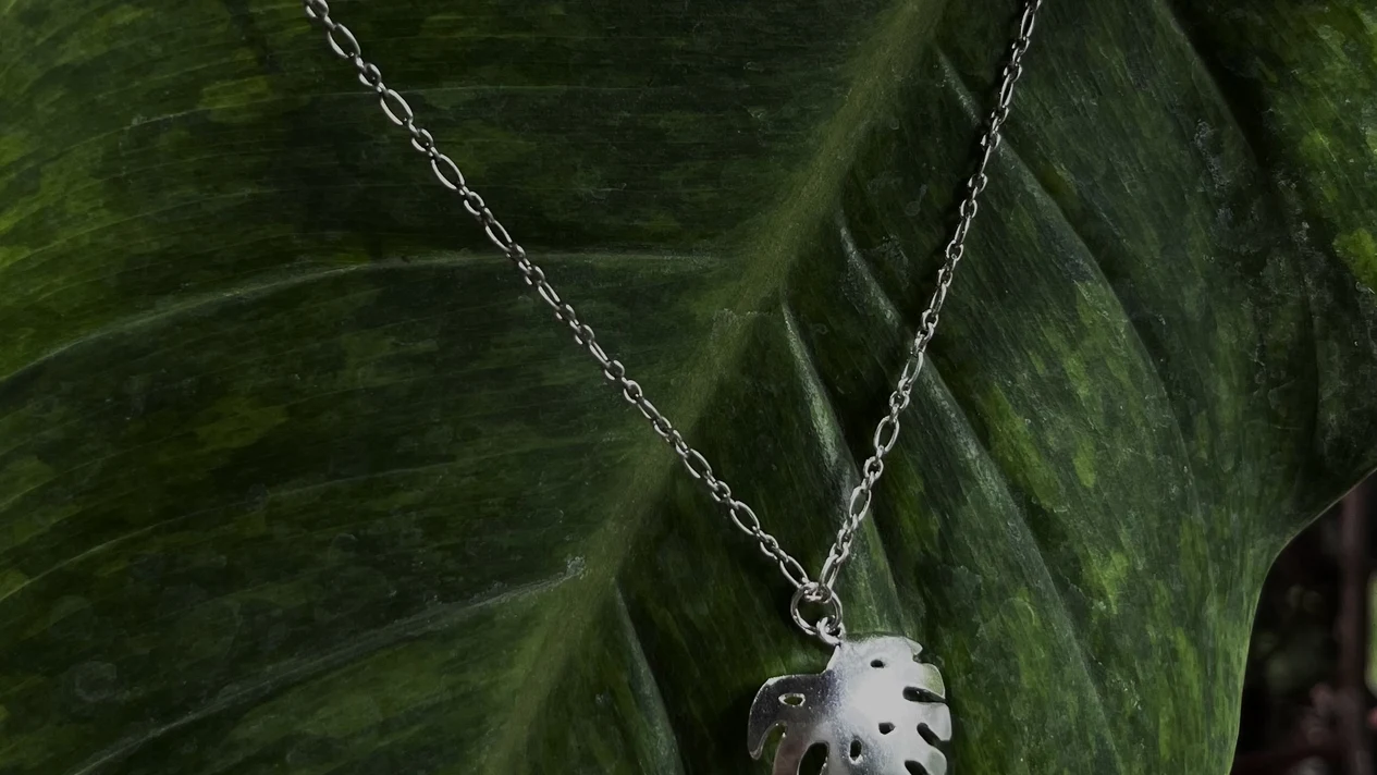 New Taipei: MOKOPORO STUDIO Couple's handmade sterling silver necklace pendant DIY