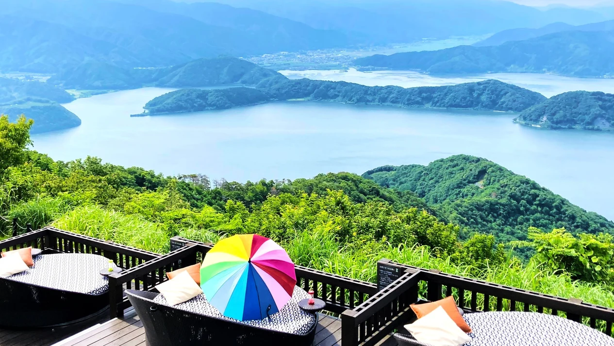 Mikata Goko Sky Terrace + Lake Cruise One Day Tour (Including cable car tickets & cruise tickets/departing from Fukui/Osaka or Kyoto)