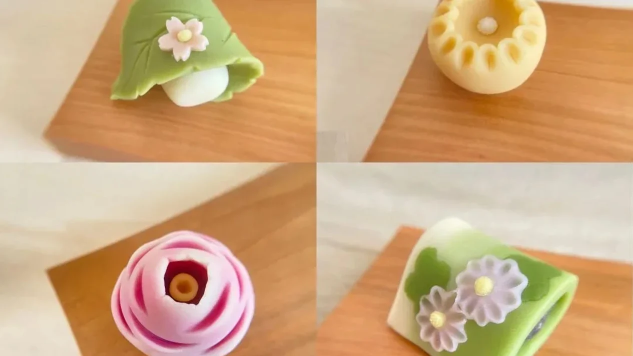 東京和菓子製作體驗：練切