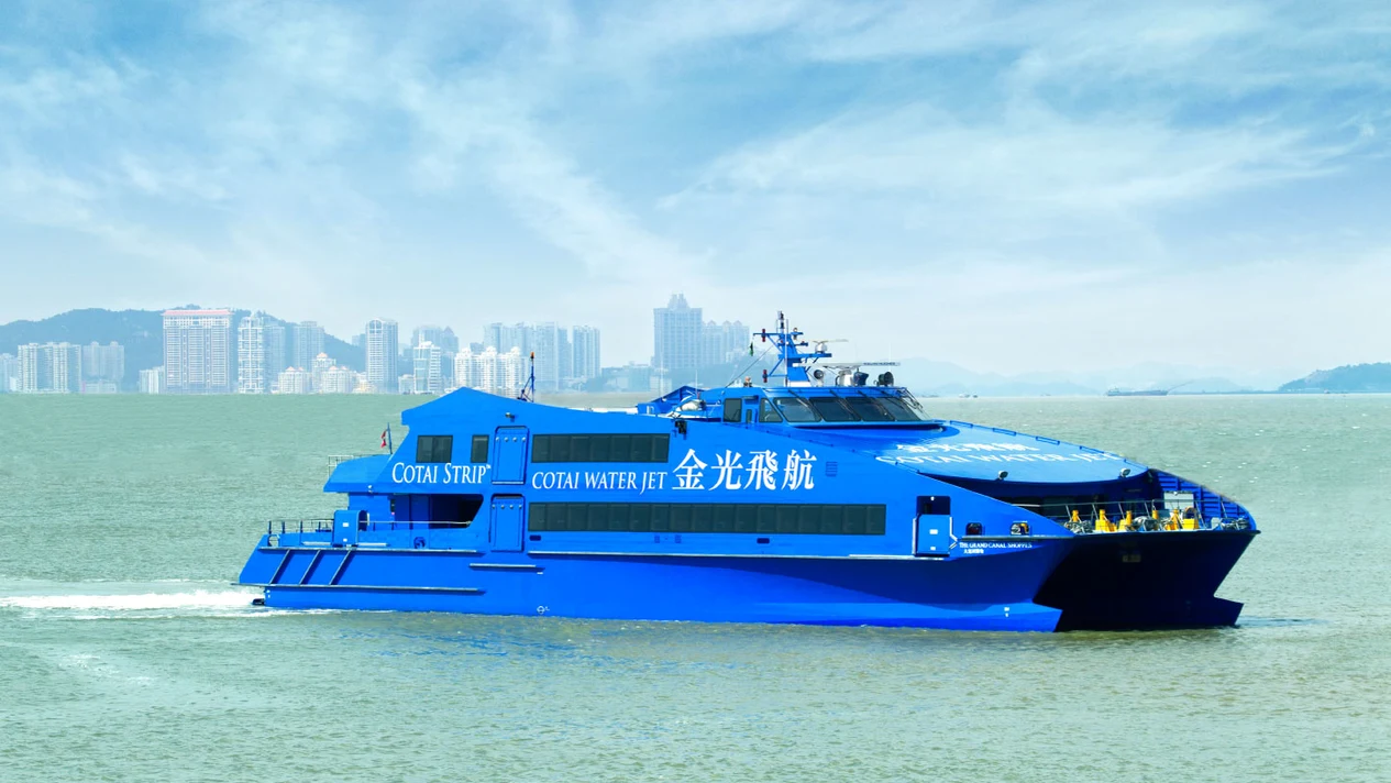 Hong Kong and Macau Cotai Water Jet Ferry Ticket Discount OBS