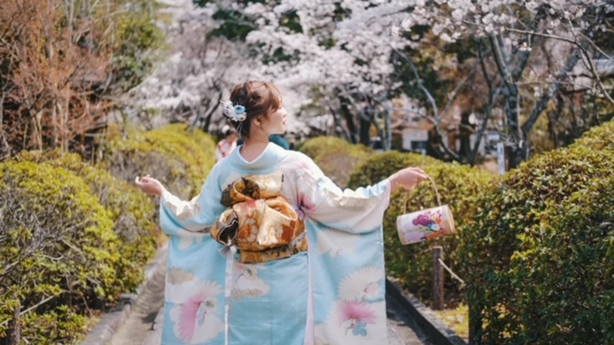 和服租賃（京都／和服租賃 漢和 八坂神社店 提供）