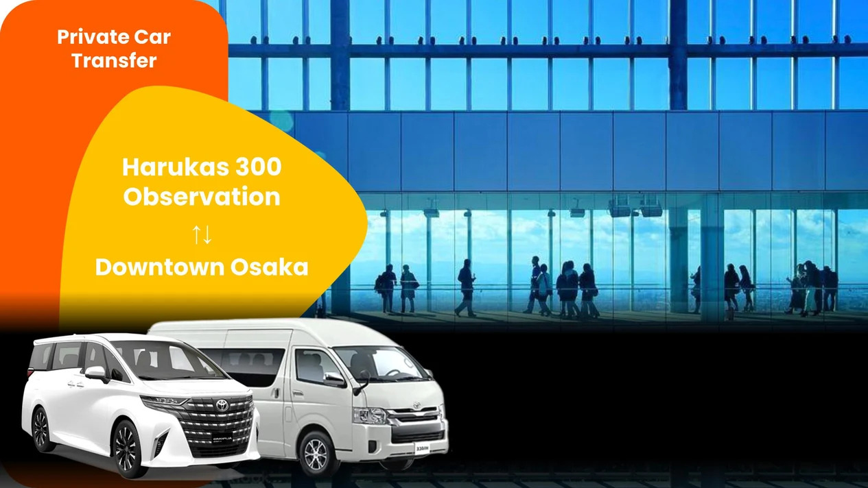 大阪私人接送：HARUKAS 300 展望台