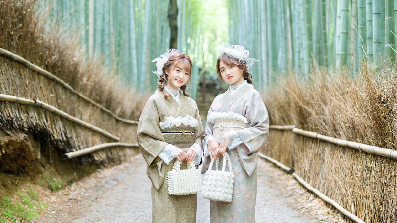京都嵐山和服租賃體驗（京嵐和服出租提供）
