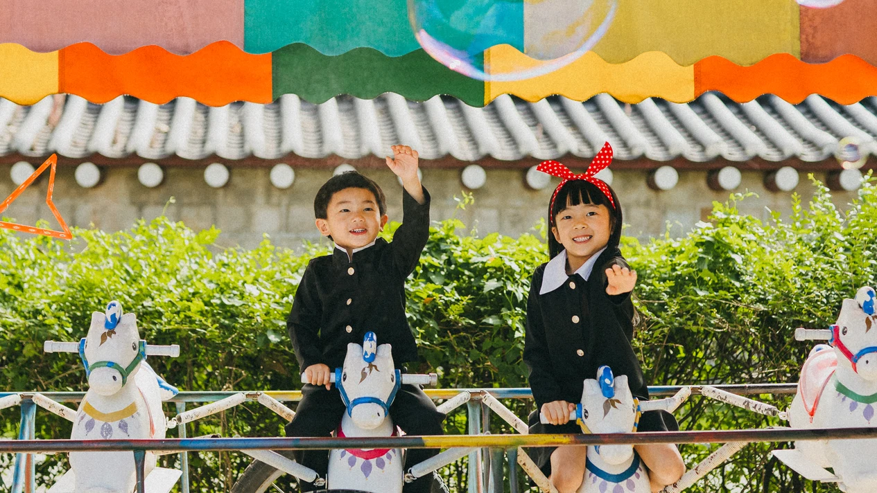 韓國復古校服寫真體驗