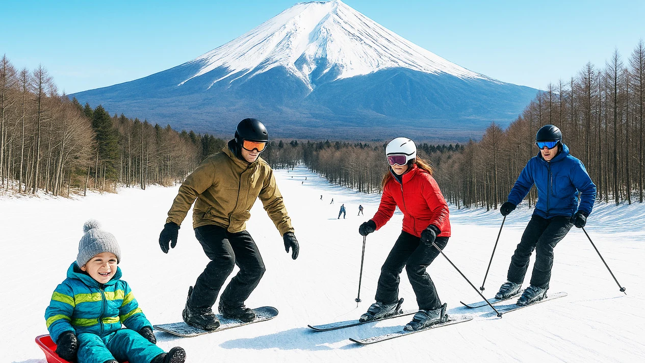 東京出發｜富士山滑雪度假村Yeti一日遊